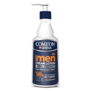 Comeon Daily Cream For Men 400ml کرم مرطوب کننده دست و صورت، بدن مردانه کامان حجم 400 میل