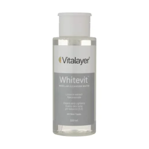 Vitalayer Whitevit Micellar Cleansing Water میسلار واتر وایت ویت ویتالیر