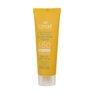 کرم ضد آفتاب SPF 50 بدون چربی سینره