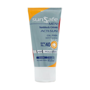کرم ضد آفتاب آقایان SPF 40 سان سیف