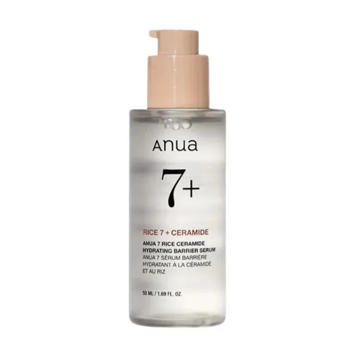 Anua 7 Rice Ceramide Hydrating Barrier Serum سرم آبرسان برنج و سراماید آنوا