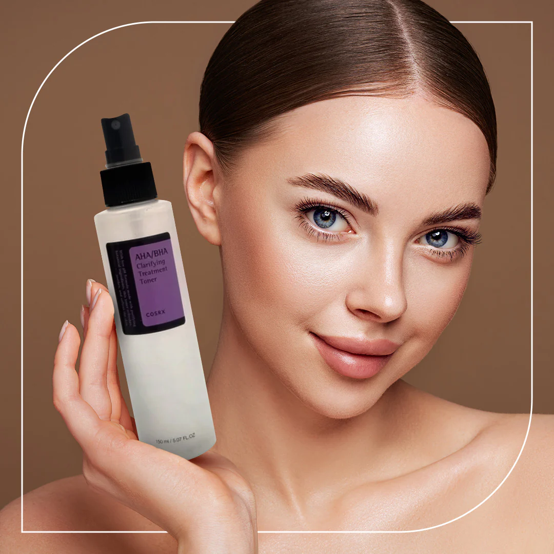 تونر شفاف کننده AHA/BHA کوزارکس ۱۵۰میل 1 تونر شفاف کننده AHA/BHA کوزارکس