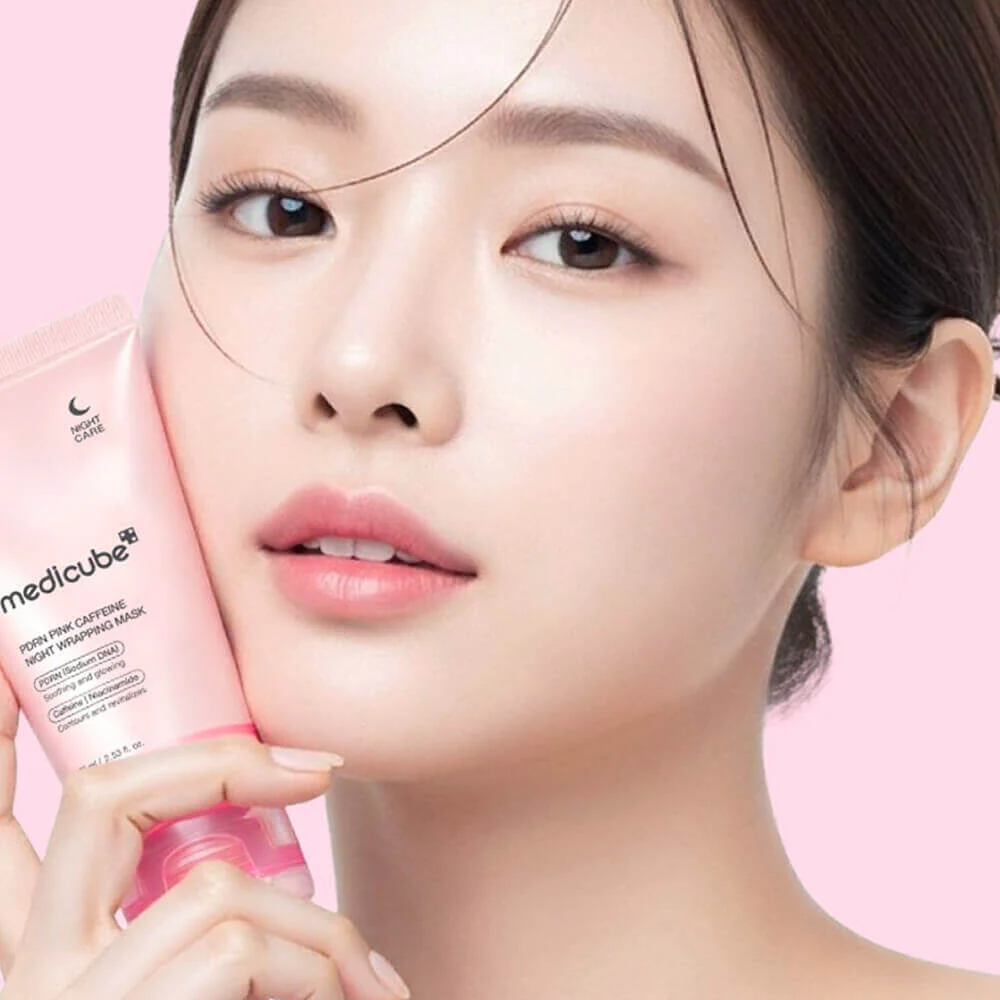 ماسک شب جوانساز کافئین و PDRN مدیکیوب ۷۵میل 1 ماسک شب جوانساز کافئین و PDRN مدیکیوب