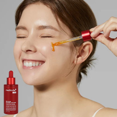 سرم پیلینگ ضد جوش سوکسینیک اسید مدی کیوب