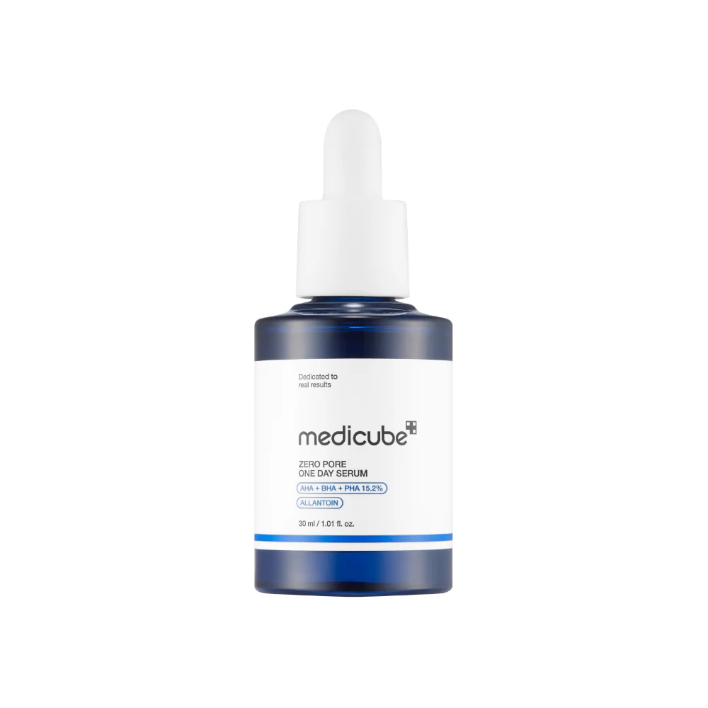 Medicube Zero Pore One Day Serum (AHA + BHA + PHA 15.2%) سرم کنترل منافذ One Day مدیکیوب