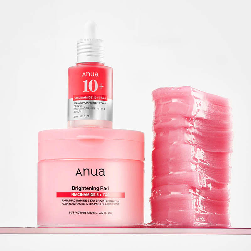 تونر پد روشن کننده نیاسینامید و TXA آنوا ۲۱۰میل 1 تونر پد و سرم نیاسینامید و TXA آنوا