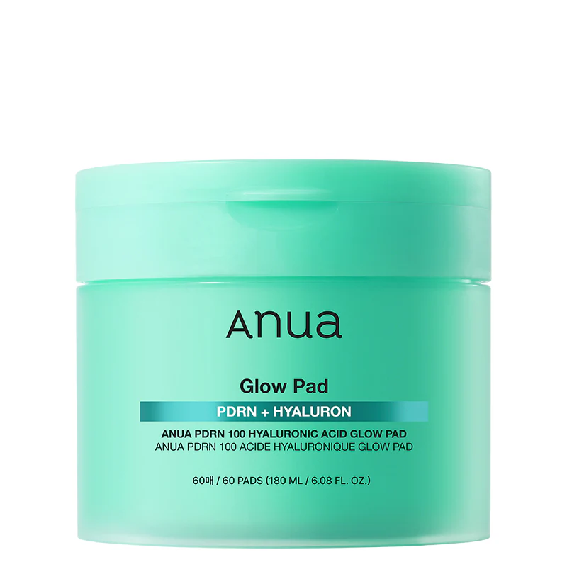 Anua PDRN 100 Hyaluronic Acid Glow Pad تونر پد آبرسان و روشن کننده PDRN آنوا