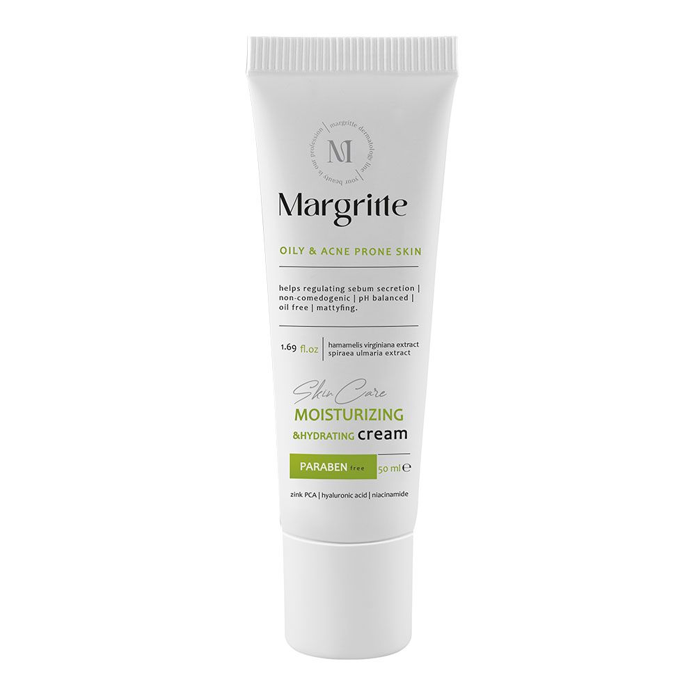 Margritte Moisturizing & Hydrating Cream for Oily & Acne Prone Skin کرم مرطوب کننده و آبرسان پوست چرب مارگریت