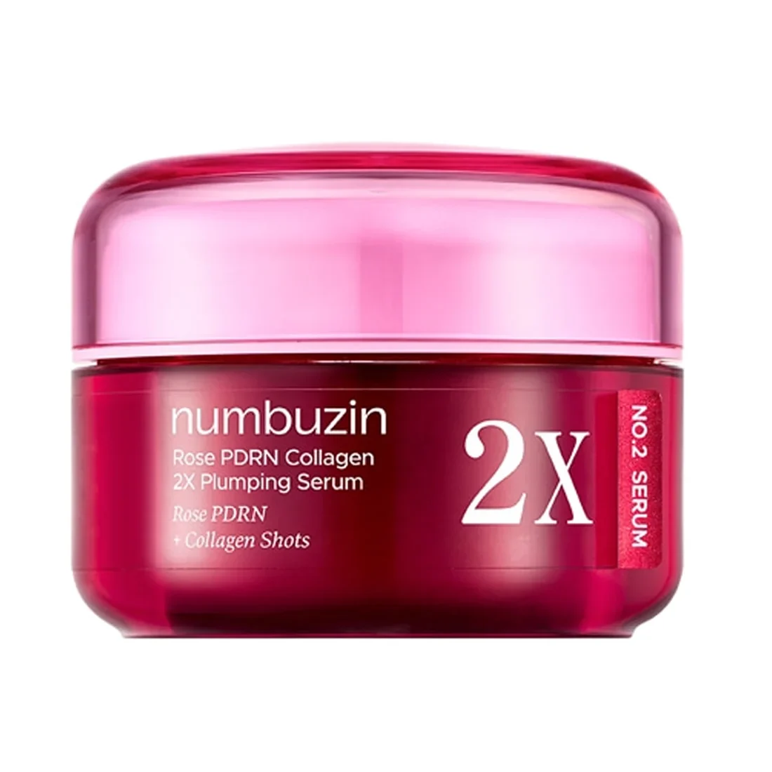 Numbuzin No.2 Rose PDRN Collagen 2X Plumping Serum سرم 2X کلاژن و PDRN شماره ۲ نامبوزین