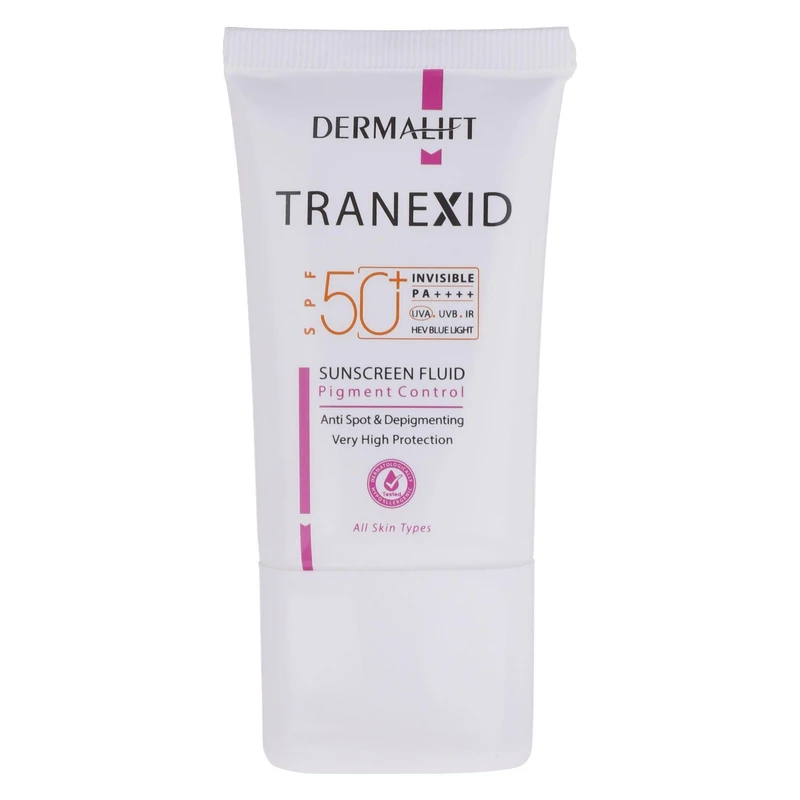 Dermalift Tranexid Sunscreen Fluid SPF50 فلوئید ضد آفتاب ترنکسید درمالیفت