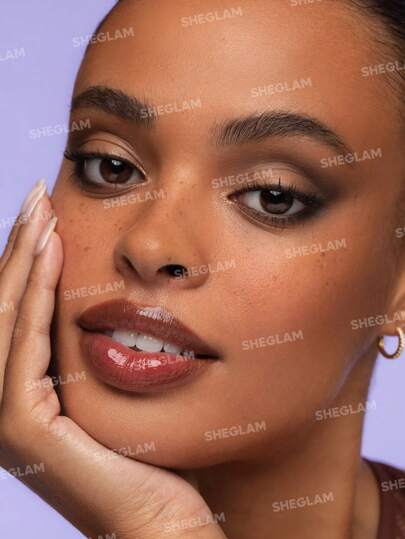 لیپ گلاس و مداد لب ویلی ونکا شیگلم 1 Cocoa Kiss Lip Duo Heises Fudge1