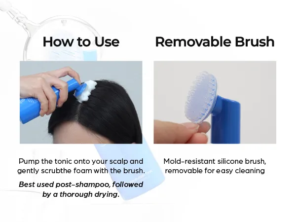 تونیک اسکالپ پوست سر سی پوری ۱۰۰میل 2 تونیک اسکالپ کف سر سی پوری