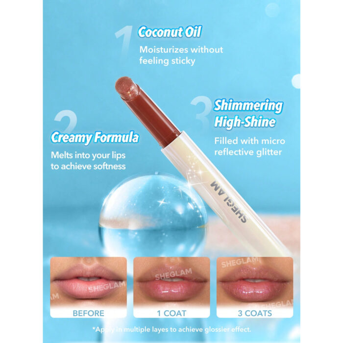 لیپ پلامپر شاینی Pour-Perfect شیگلم 1 لیپ پلامپر شاینی Pour-Perfect شیگلم