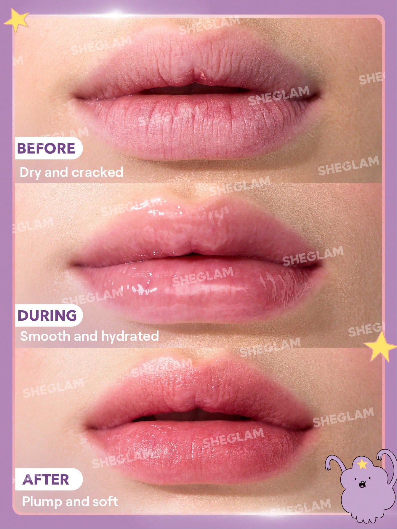 ماسک لب ادونچر تایم شیگلم ۹.۳گرم 2 ماسک لب ادونچر تایم شیگلم