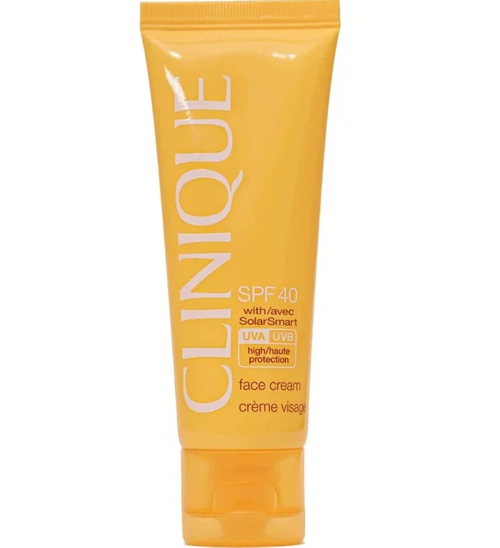 Clinique SPF 40 High Protection Face Cream کرم ضد آفتاب سولار اسمارت SPF40 کلینیک