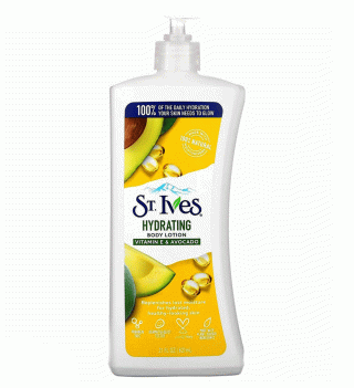 St. Ives Hydrating Body Lotion Vitamin E & Avocado لوسیون آبرسان سنت ایوز