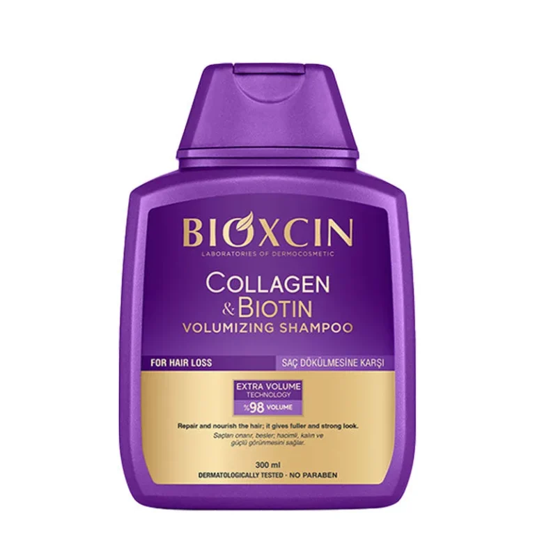 Bioxcin Collagen & Biotin Volumizing Shampoo شامپو حجم دهنده کلاژن و بیوتین بیوکسین