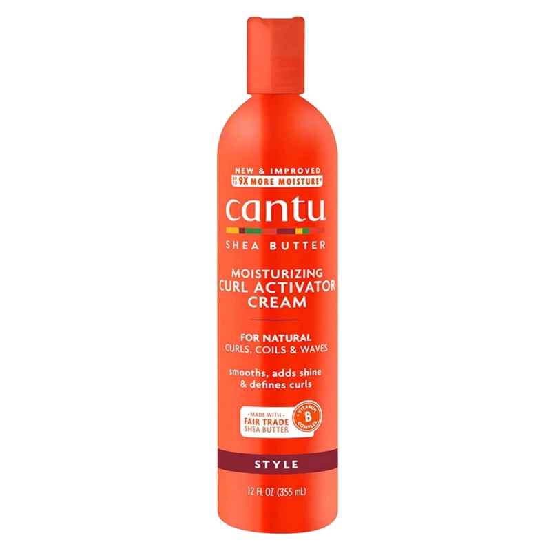 Cantu Moisturizing Curl Activator Cream کرم اکتیویتور موی فر و حالت دهنده کنتو