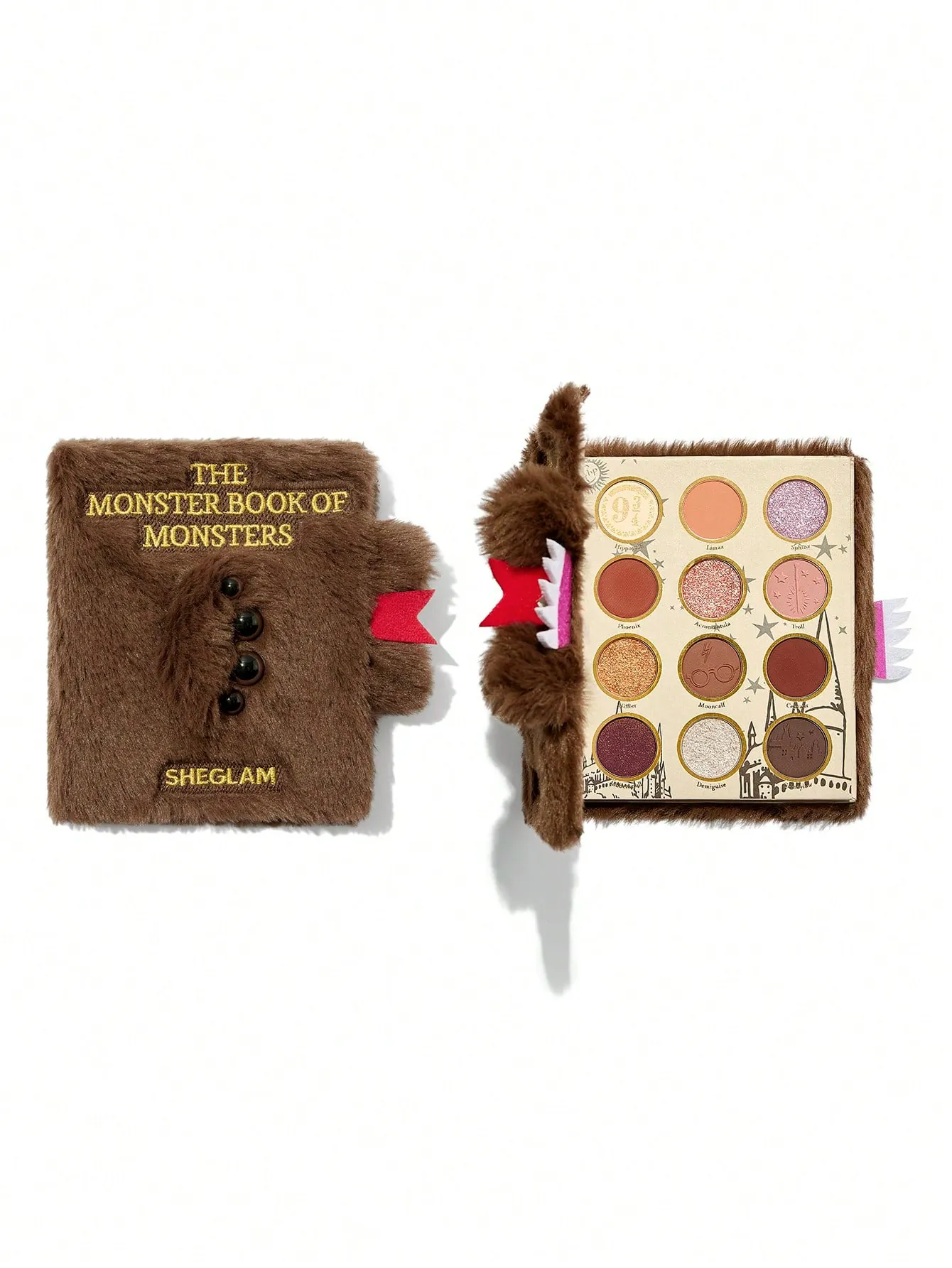 Harry Potter x SHEGLAM Monster Book Of Monsters Palette پالت سایه چشم هری پاتر شیگلم