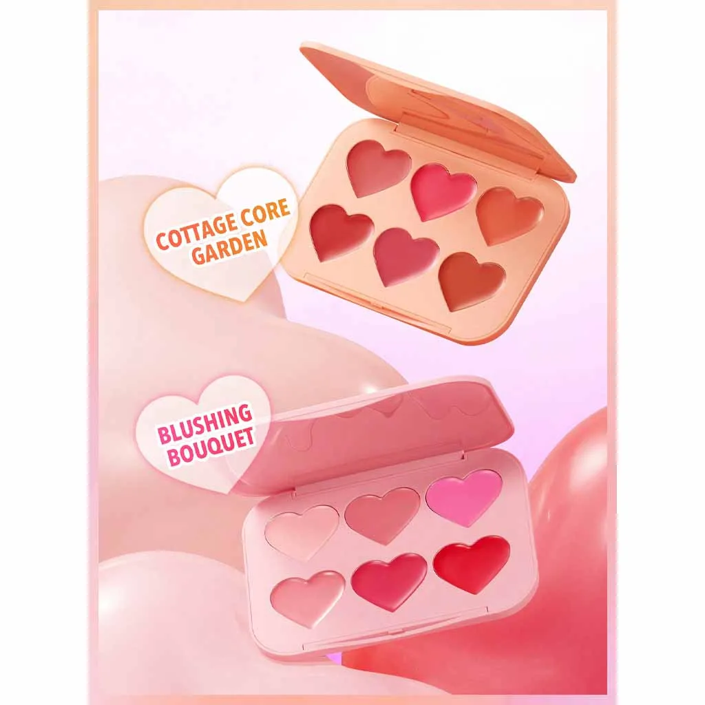 پالت رژ گونه کرمی قلبی Flush Crush شیگلم ۱۲گرم 1 پالت رژ گونه کرمی قلبی Flush Crush شیگلم