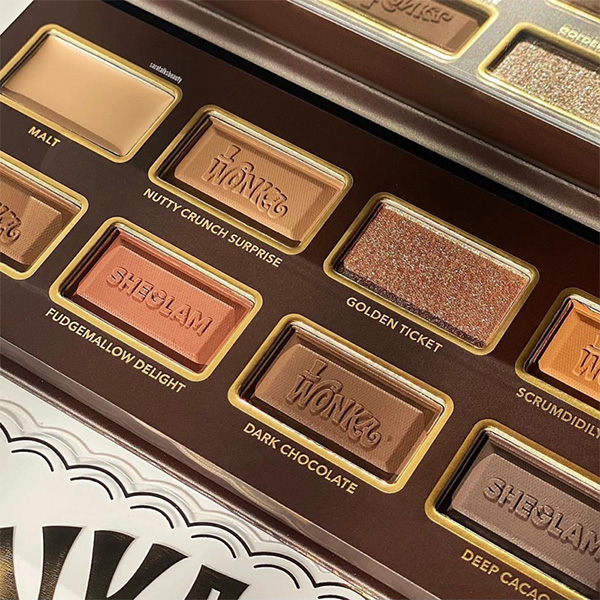 پالت سایه چشم Wonka Bar شیگلم ۸رنگ 1 پالت سایه چشم Wonka Bar شیگلم