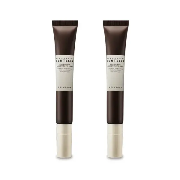 Skin1004 Madagascar Centella Probio-Cica Bakuchiol Eye Cream پک دوتایی کرم دور چشم ضد چروک Probio-cica سنتلا اسکین۱۰۰۴