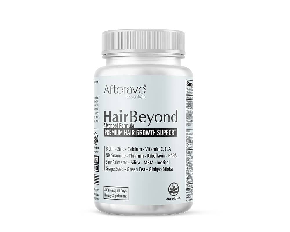 Afterave Hair Beyond Advanced Formula Premium Hair Health Support قرص تقویت مو هیر بیوند افتر ایو