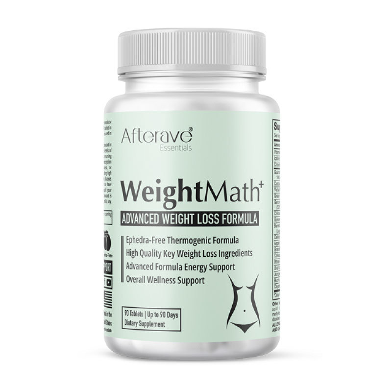 Afterave Weight Math Advanced Weight Loss Formula مکمل لاغری ویت مث افتر ایو