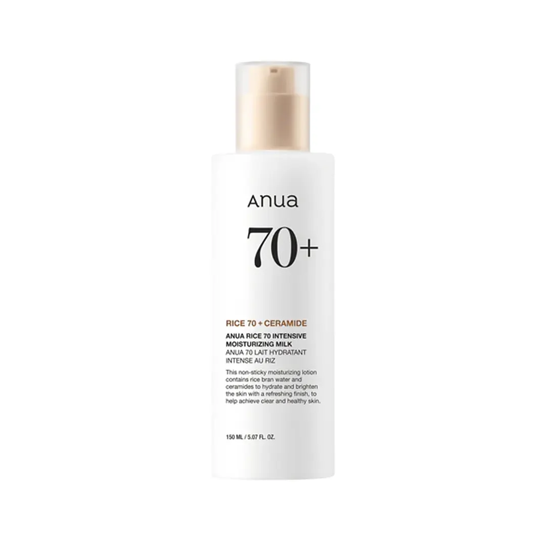 Anua Rice 70 Intensive Moisturizing Milk1 شیر آبرسان برنج ۷۰٪ آنوا