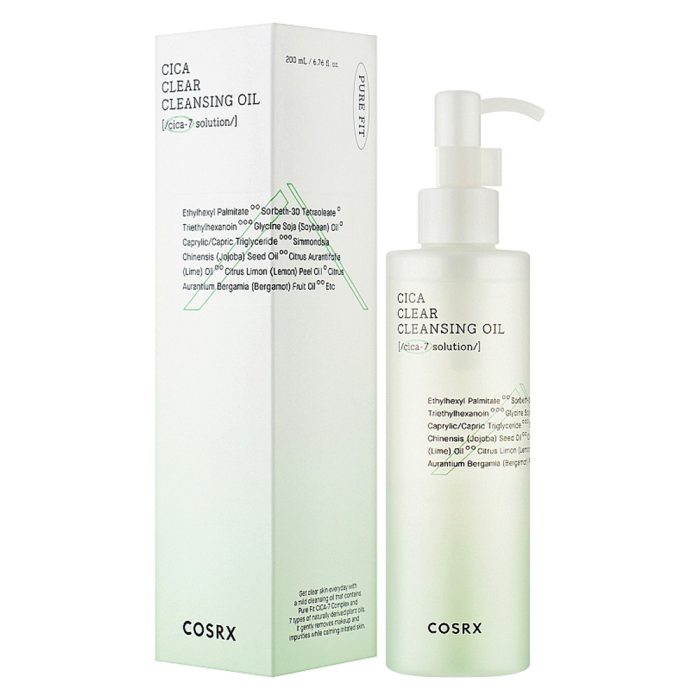 COSRX Cica Clear Cleansing Oil روغن پاک کننده سیکا کوزارکس