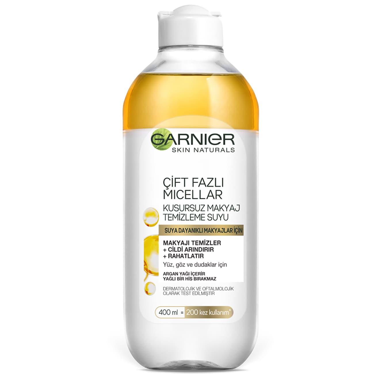 Garnier 2-Phase Micellar Cleansing Water میسلار واتر دو فاز روغن آرگان گارنیه