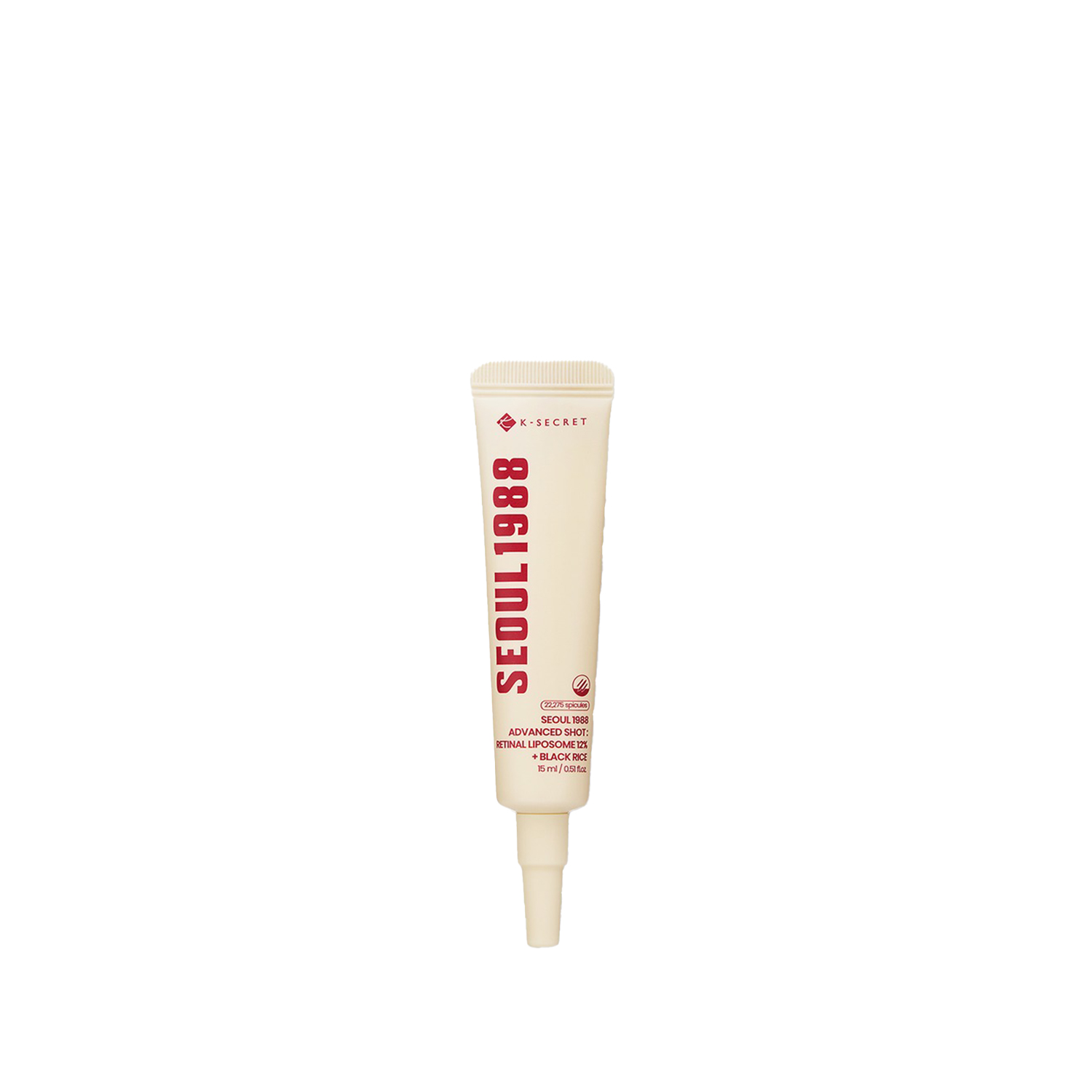 K-Secret Seoul 1988 Advanced Shot Retinal Liposome 12% Black Rice کرم رتینال لیپوزوم ۱۲٪ و برنج سیاه سئول ۱۹۸۸ کی سکرت