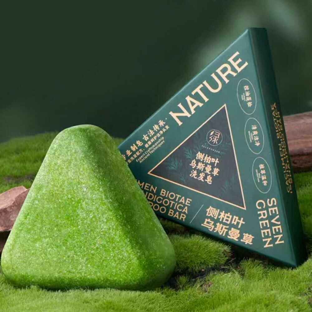صابون شامپو بار گیاهی ضد ریزش نیچر 1 صابون شامپو بار گیاهی ضد ریزش نیچر