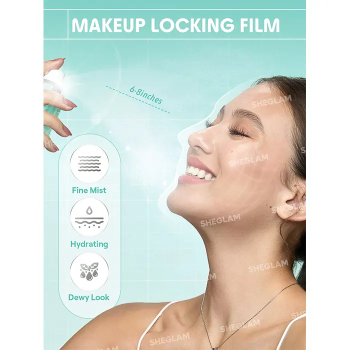اسپری فیکساتور و پرایمر گود گریپ شیگلم ۵۵میل 3 Sheglam Good Grip Hydrating Prime Set Spray۶