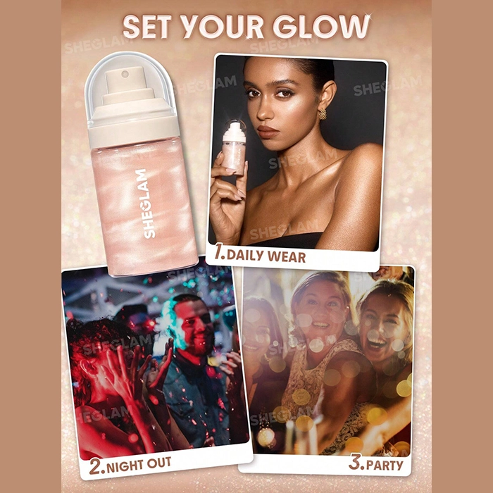 اسپری فیکساتور شاینی Light Me Up شیگلم ۵۵میل 2 اسپری فیکساتور شاینی Light Me Up شیگلم