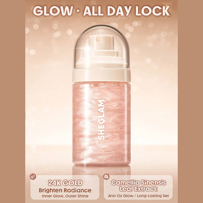 اسپری فیکساتور شاینی Light Me Up شیگلم ۵۵میل 1 اسپری فیکساتور شاینی Light Me Up شیگلم