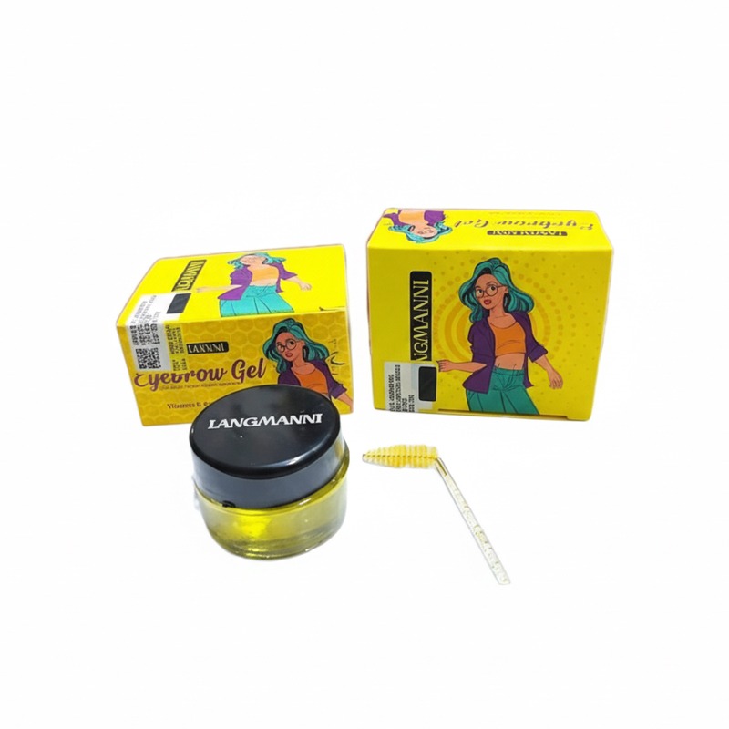 long mani brow lift gel jar ژل ابرو کاسه ای لانگ مانی