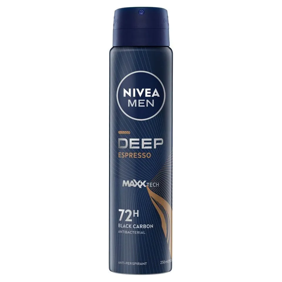 Nivea Men Deep Espresso Anti-Perspirant اسپری ضد تعریق دیپ اسپرسو مردانه نیوآ