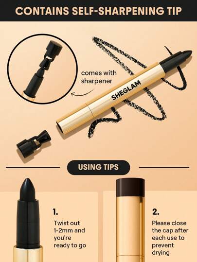 مداد چشم Bold Moves Kohl شیگلم 2 مداد چشم Bold Moves Kohl شیگلم