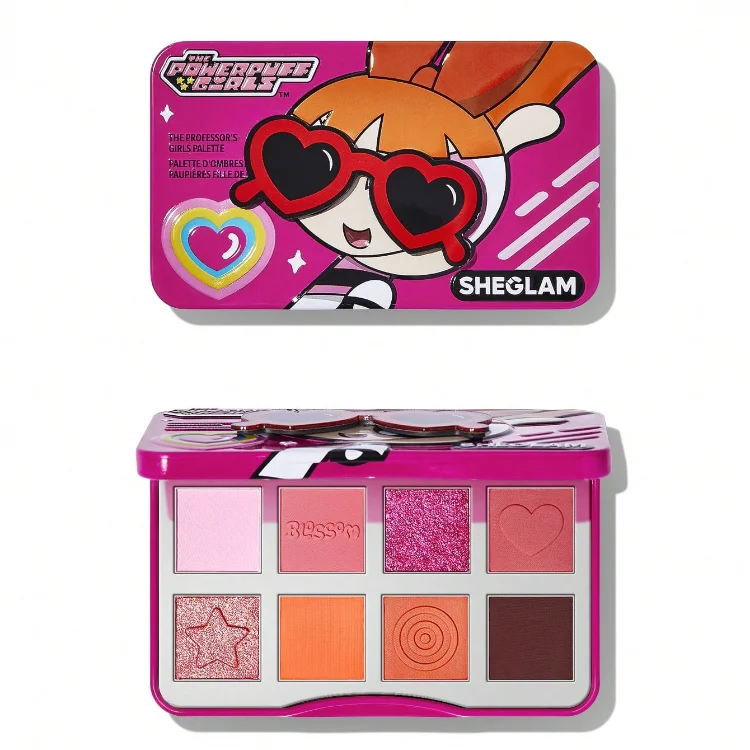 The Powerpuff Girls X SHEGLAM The Professor's Girls Palette - The Leader پالت سایه Professor's Girls پاورپاف گرلز شیگلم