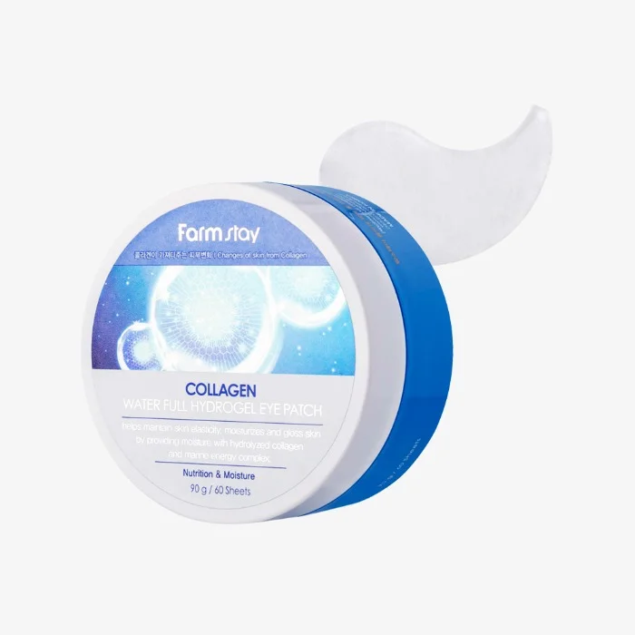 Farmstay Collagen Water Full Hydrogel Eye Patch پچ زیر چشم کلاژن فارم استی