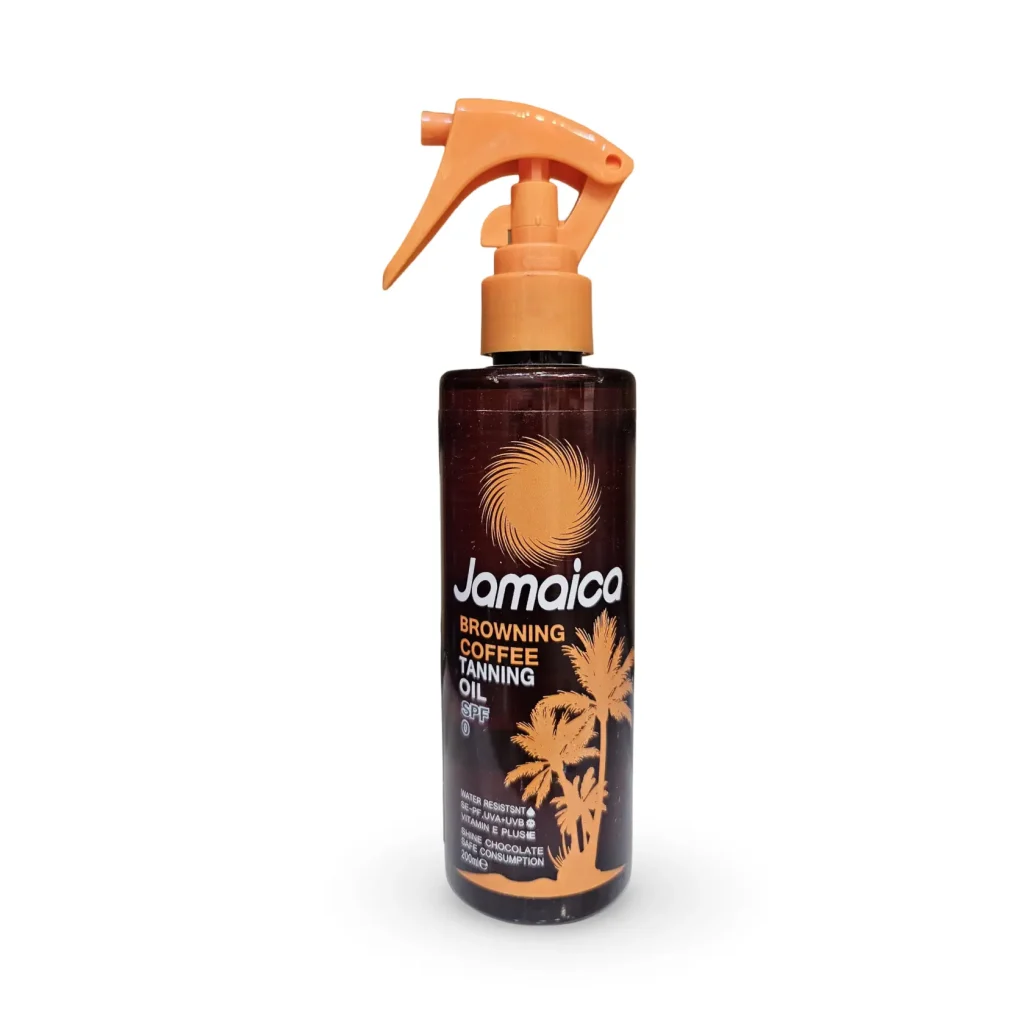 Jamaica Browning Coffee Tanning Oil روغن برنزه کننده قهوه جامائیکا