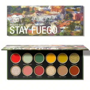 پالت سایه چشم ۱۲رنگ Stay Fuego Mexico شیگلم