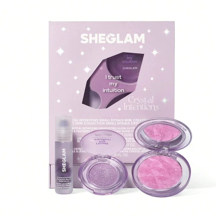 Sheglam Crystal Intentions Small Rituals Mini Collection Set - Amethyst مینی کالکشن کریستال اینتنشن شیگلم Amethyst