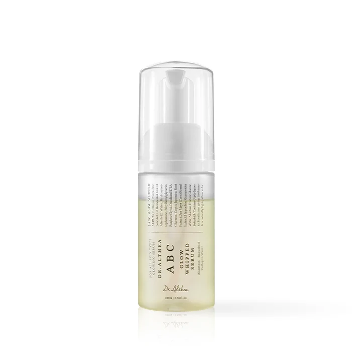 سرم آلتیا1 سرم فومی درخشان کننده مدل ABC Glow دکتر آلتیا ۱۰۰ میلیلیتر
