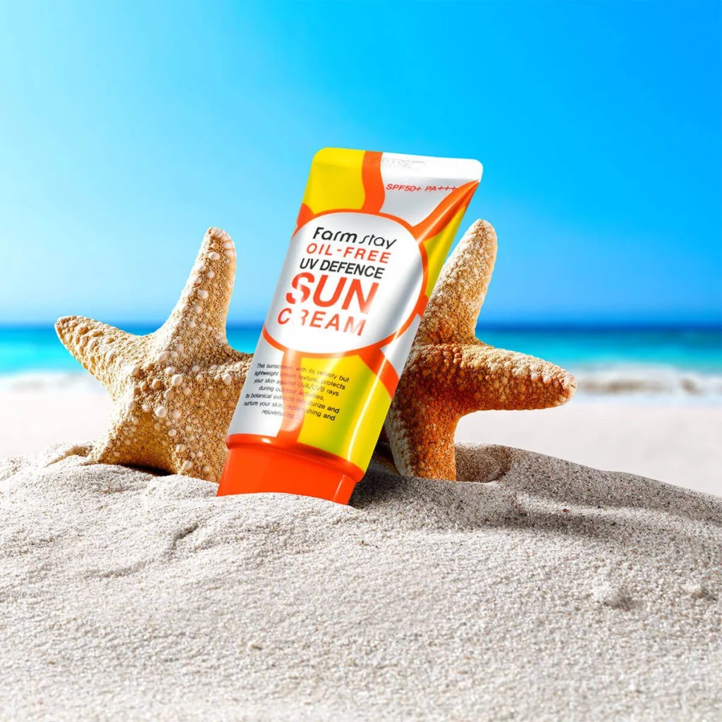 ضد آفتاب بی رنگ و فاقد چربی فارم استی SPF 50 با وزن ۵۰گرم 1 ضد آفتاب بی رنگ و فاقد چربی فارم استی SPF 50