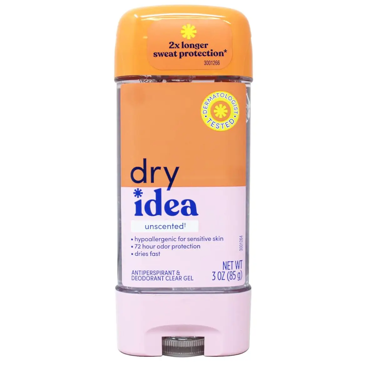 DRY IDEA ژل ضد تعریق و دئودورانت بدون رایحه درای آیدیا
