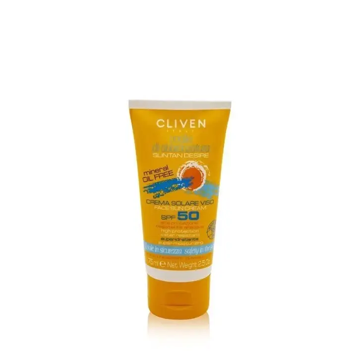 ضدآفتاب کلیون2 کرم ضد آفتاب صورت مینرال SPF 50 کلیون