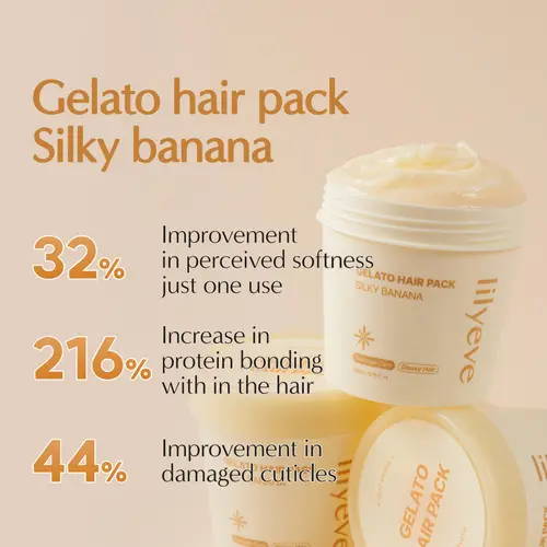 ماسک موی موز مدل SILKY BANANA لیلیوئه ۲۰۰میل 1 ماسک موی موز مدل SILKY BANANA لیلیوئه